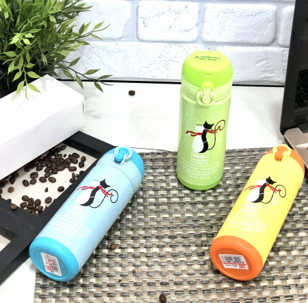 Термос нержавеющий Benson BN - 037 - 500 мл ➜ фото ➜ розн цена $5.90 - Интернет-магазин ✅ Fortuna-opt.com.ua. ✅