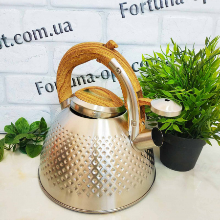 Чайник из нержавеющей стали 3 л Edenberg EB - 8831 ✅ базовая цена $16.41 ✔ Опт ✔ Скидки ✔ Заходите! - Интернет-магазин ✅ Фортуна-опт ✅