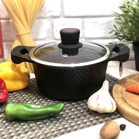 Кастрюля-казан 2,5 л с мраморным покрытием Edenberg EB - 16201 ✅ базовая цена $22.47 ✔ Опт ✔ Скидки ✔ Заходите! - Интернет-магазин ✅ Фортуна-опт ✅