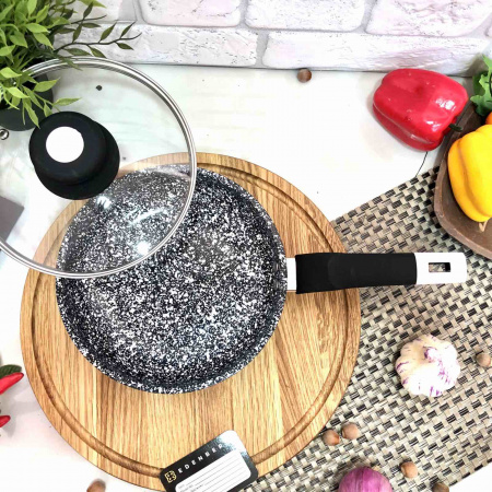 Сковорода с крышкой Edenberg EB - 9164 - 20 см ✅ базовая цена $11.11 ✔ Опт ✔ Скидки ✔ Заходите! - Интернет-магазин ✅ Фортуна-опт ✅