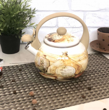 Чайник эмалированный со свистком 2,5 л Edenberg EB - 1779 ✅ базовая цена $12.79 ✔ Опт ✔ Скидки ✔ Заходите! - Интернет-магазин ✅ Фортуна-опт ✅