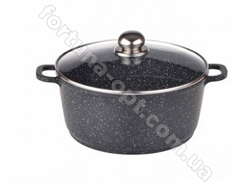 Казан - жаровня с крышкой и мраморным покрытием Frico FRU - 956 - 2,2 л ✅ базовая цена 401.93 грн. ✔ Опт ✔ Акции ✔ Заходите! - Интернет-магазин Fortuna-opt.com.ua.