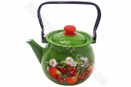 Чайник эмалированный 2,5 л 2710/4 Разное ✅ базовая цена 475.53 грн. ✔ Опт ✔ Скидки ✔ Заходите! - Интернет-магазин ✅ Фортуна-опт ✅