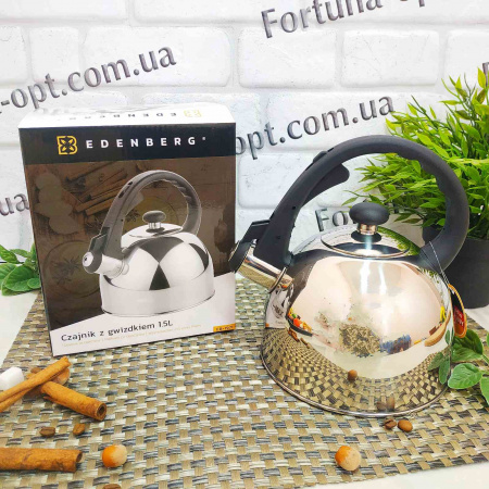 Чайник с индукционным дном Edenberg EB - 1971 -1,5 л ✅ базовая цена $8.88 ✔ Опт ✔ Скидки ✔ Заходите! - Интернет-магазин ✅ Фортуна-опт ✅