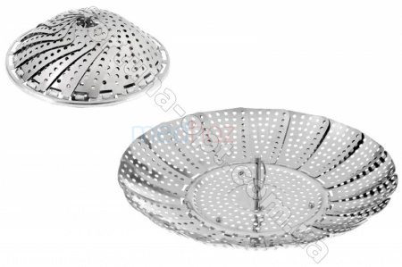 Пароварка лепесток из нержавеющей стали A-Plus 18 см - 1067 ✅ базовая цена 101.79 грн. ✔ Опт ✔ Скидки ✔ Заходите! - Интернет-магазин ✅ Фортуна-опт ✅