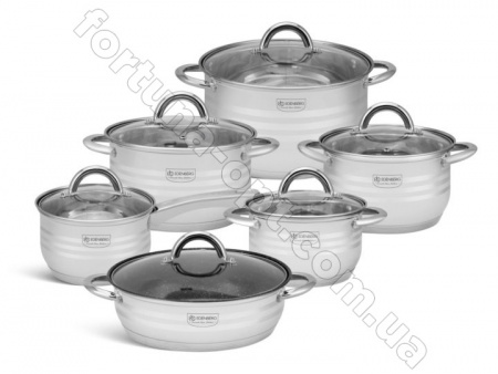 Набор кастрюль с сотейником и ковшиком Edenberg EB - 4042➜ Опт и розница ✅ актуальная цена -Интернет магазин ✅ Фортуна ✅