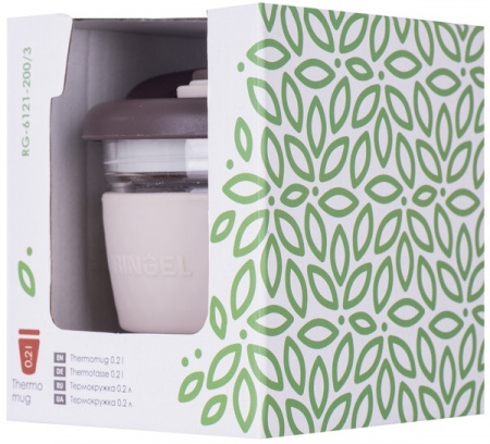 Термокружка 200 мл "RINGEL EMOTION" капучино 6121-200/3 ➜ фото ➜ розн цена 97.68 грн. - Интернет-магазин ✅ Fortuna-opt.com.ua. ✅