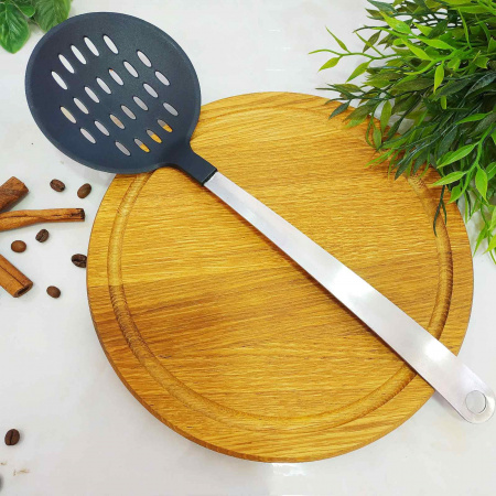 Шумовка тефлоновая кухонная A-Plus - 0344 ✅ базовая цена $1.07 ✔ Опт ✔ Скидки ✔ Заходите! - Интернет-магазин ✅ Фортуна-опт ✅