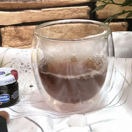 Большой стакан с двойными стенками 380 мл  Гранде Уно 201-11 ✅ базовая цена 131.35 грн. ✔ Опт ✔ Скидки ✔ Заходите! - Интернет-магазин ✅ Фортуна-опт ✅