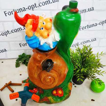 Поливалка Гномы на улитке 0402 (полимер) ✅ базовая цена 745.92 грн. ✔ Опт ✔ Скидки ✔ Заходите! - Интернет-магазин ✅ Фортуна-опт ✅
