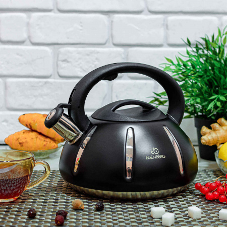 Чайник Edenberg EB-8803  черный/матовый - 3 л ✅ базовая цена $14.73 ✔ Опт ✔ Скидки ✔ Заходите! - Интернет-магазин ✅ Фортуна-опт ✅