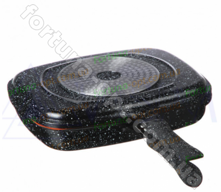 Сковорода для гриля и жарки с мраморным покрытием A-Plus - 1499 - 32 см ✅ базовая цена $20.25 ✔ Опт ✔ Скидки ✔ Заходите! - Интернет-магазин ✅ Фортуна-опт ✅