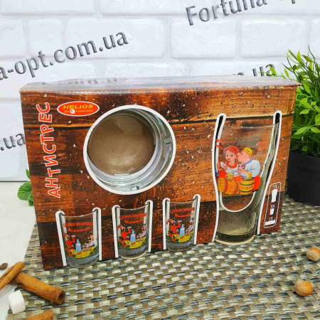 Набор подарочный для мужчин Антистресс - 8214 5 пр ✅ базовая цена 196.54 грн. ✔ Опт ✔ Скидки ✔ Заходите! - Интернет-магазин ✅ Фортуна-опт ✅