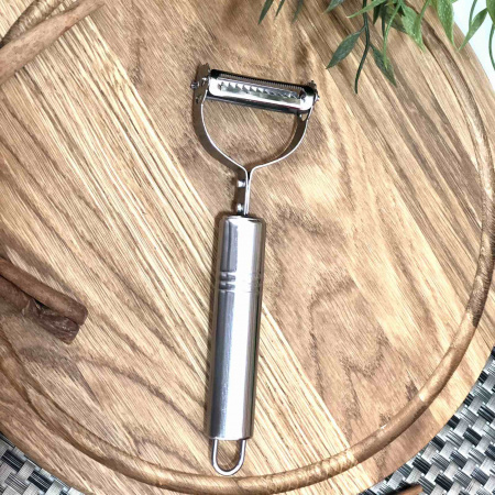 Овощечистка нержавеющая двухсторонняя - 1005  ✅ базовая цена 35.56 грн. ✔ Опт ✔ Скидки ✔ Заходите! - Интернет-магазин ✅ Фортуна-опт ✅