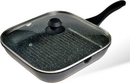 Сковорода-гриль с крышкой Edenberg EB - 3309 - 24 см ✅ базовая цена $21.25 ✔ Опт ✔ Скидки ✔ Заходите! - Интернет-магазин ✅ Фортуна-опт ✅