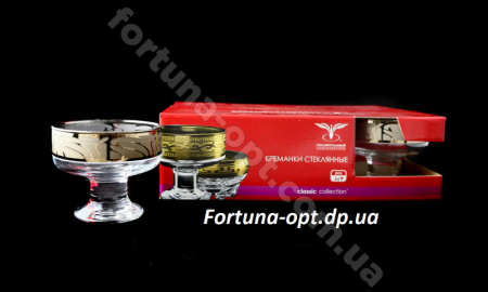 Набор креманок 6 шт Мускат GE 05-1016 ✅ базовая цена 267.68 грн. ✔ Опт ✔ Скидки ✔ Заходите! - Интернет-магазин ✅ Фортуна-опт ✅