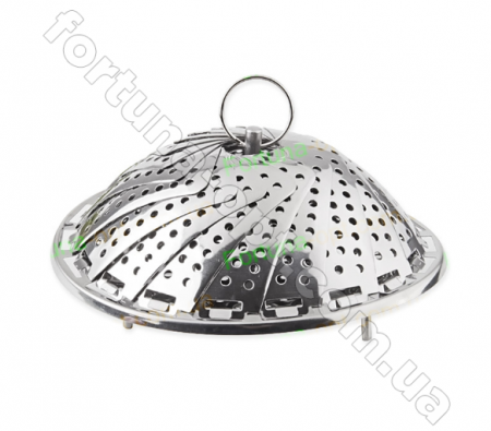 Пароварка лепесток из нержавеющей стали A-Plus 18 см - 1067 ✅ базовая цена 101.79 грн. ✔ Опт ✔ Скидки ✔ Заходите! - Интернет-магазин ✅ Фортуна-опт ✅