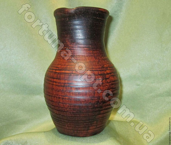 Кувшин 3 л (черно-красная глина) -гончарный ➜ Оптом и в розницу ✅ актуальная цена - Интернет магазин ✅ Фортуна ✅