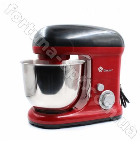 Тестомес Domotec MS-1367 планетарный миксер c чашей 5 л ✅ базовая цена $95.49 ✔ Опт ✔ Скидки ✔ Заходите! - Интернет-магазин ✅ Фортуна-опт ✅