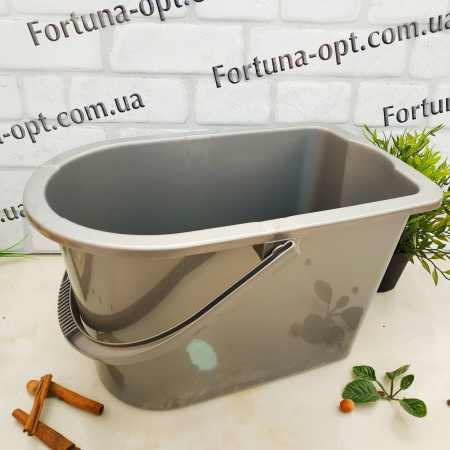 Ведро для швабры 14 л Соло - 02207 ✅базовая цена 135.07 грн. ✔ Опт ✔ Скидки ✔ Заходите! - Интернет-магазин ✅ Фортуна-опт ✅