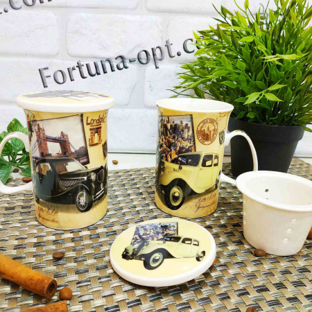 Чашка заварочная фарфор 320 мл Авто 2052-3  ✅ базовая цена 109.74 грн. ✔ Опт ✔ Скидки ✔ Заходите! - Интернет-магазин ✅ Фортуна-опт ✅