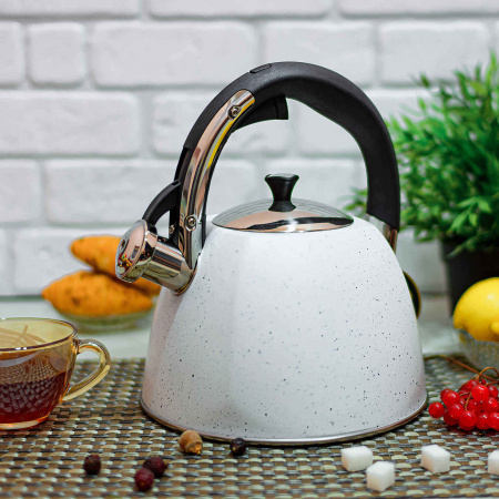 Чайник со свистком из нержавеющей стали Edenberg EB - 3541 - 3 л ✅ базовая цена $18.75 ✔ Опт ✔ Скидки ✔ Заходите! - Интернет-магазин ✅ Фортуна-опт ✅