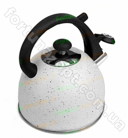 Чайник нержавеющий со свистком 2,5 л A-Plus - 1338 ✅ базовая цена $9.05 ✔ Опт ✔ Скидки ✔ Заходите! - Интернет-магазин ✅ Фортуна-опт ✅