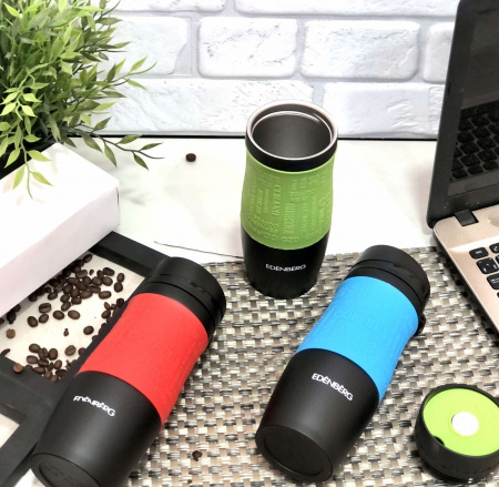 Термокружка Edenberg EB - 625 - 0,38 л ➜ фото ➜ розн цена $7.93 - Интернет-магазин ✅ Fortuna-opt.com.ua. ✅