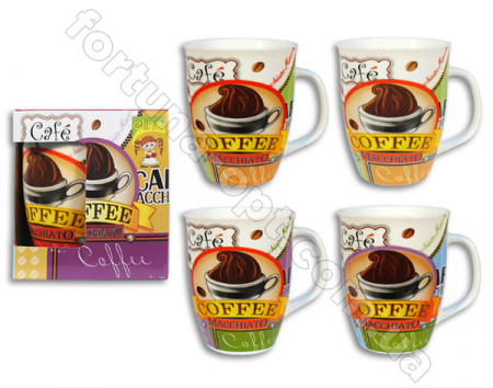 Чашка керамическая Кофе Elina EL - 3167 320 мл ✅ базовая цена 26.40 грн. ✔ Опт ✔ Скидки ✔ Заходите! - Интернет-магазин ✅ Фортуна-опт ✅