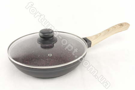 Сковорода с гранитным покрытием A-Plus - 1722 - 24 см ✅ базовая цена $14.21 ✔ Опт ✔ Скидки ✔ Заходите! - Интернет-магазин ✅ Фортуна-опт ✅