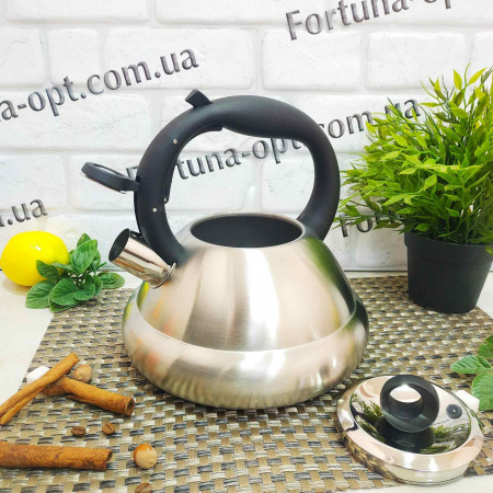 Чайник нержавеющий 3л Edenberg EB - 8814 ✅ базовая цена $15.91 ✔ Опт ✔ Скидки ✔ Заходите! - Интернет-магазин ✅ Фортуна-опт ✅