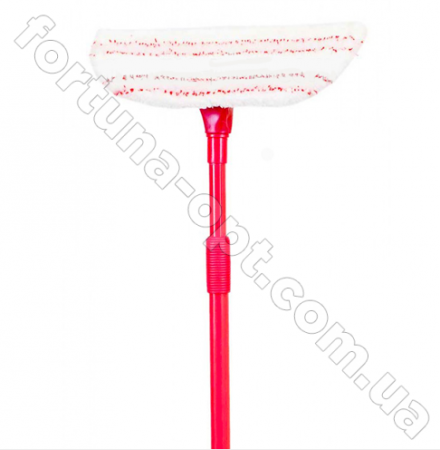 Окномойка с металлической телескопической ручкой - 0080 ✅ базовая цена $3.21 ✔ Опт ✔ Скидки ✔ Заходите! - Интернет-магазин ✅ Фортуна-опт ✅