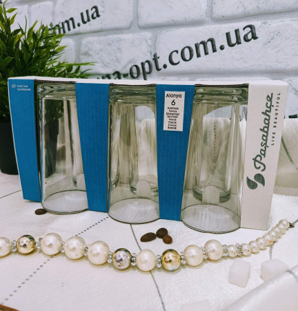 Стаканы "Аланья" 6 шт/наб 260 мл 52432 ✅ базовая цена 171.86 грн. ✔ Опт ✔ Скидки ✔ Заходите! - Интернет-магазин ✅ Фортуна-опт ✅