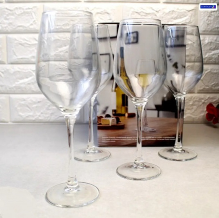 Набор бокалов для вина Время дегустации Шабли Luminarc 350 мл 4 шт - 6817 ✅ базовая цена 242.50 грн. ✔ Опт ✔ Скидки ✔ Заходите! - Интернет-магазин ✅ Фортуна-опт ✅