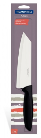 Нож поварской 152 мм Трамонтина PLENUS черн. ручка инд.блистер 23443/106 ✅ базовая цена 180.62 грн. ✔ Опт ✔ Скидки ✔ Заходите! - Интернет-магазин ✅ Фортуна-опт ✅