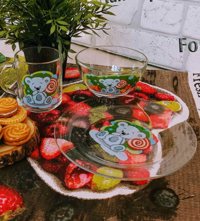 Детский набор 3 пр "Мишки" 204818 ✅ базовая цена 155.40 грн. ✔ Опт ✔ Скидки ✔ Заходите! - Интернет-магазин ✅ Фортуна-опт ✅