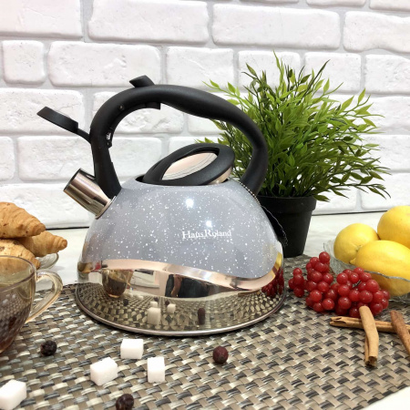 Чайник нержавеющий со свистком 3л Top-Kitchen- 784 ✅ базовая цена $21.67 ✔ Опт ✔ Скидки ✔ Заходите! - Интернет-магазин ✅ Фортуна-опт ✅