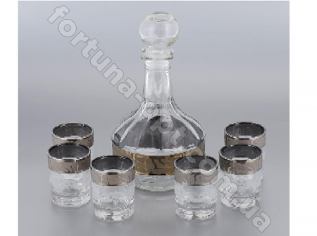 Графин + стопки Мускат GE 05-500/837 7 пр ✅ базовая цена 257.10 грн. ✔ Опт ✔ Скидки ✔ Заходите! - Интернет-магазин ✅ Фортуна-опт ✅