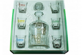 Набор для мужчин графин + 6 стопок Элит 9505 ✅ базовая цена 218.02 грн. ✔ Опт ✔ Акции ✔ Заходите! - Интернет-магазин Fortuna-opt.com.ua.