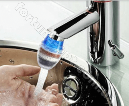 Кокосовый-Фильтр насадка на кран  000127 ✅ базовая цена $1.09 ✔ Опт ✔ Скидки ✔ Заходите! - Интернет-магазин ✅ Фортуна-опт ✅