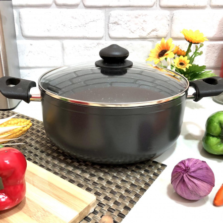 Кастрюля с керамическим покрытием A-Plus - 1733 - 2,0 л ✅ базовая цена $14.86 ✔ Опт ✔ Скидки ✔ Заходите! - Интернет-магазин ✅ Фортуна-опт ✅