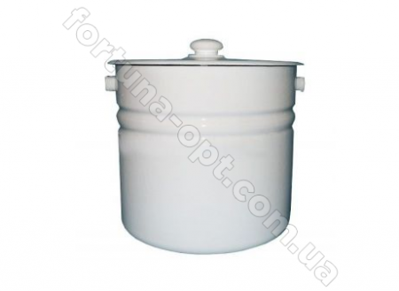 Ведро- кастрюля эмалированная 12 л 1224/1 ✅ базовая цена 363.25 грн. ✔ Опт ✔ Скидки ✔ Заходите! - Интернет-магазин ✅ Фортуна-опт ✅