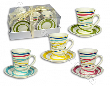 Чайный набор 12 предметов Elina EL - 2148 ➜ Оптом и в розницу ✅ актуальная цена - Интернет магазин ✅ Фортуна ✅