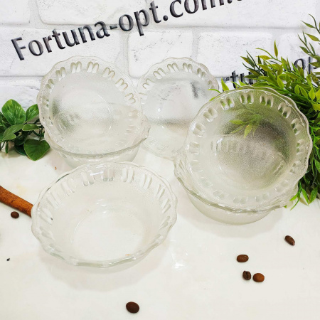 Салатник "Яблоко" 330 мл 6шт/наб 961(58262)828-2-3 ✅ базовая цена 77 грн. ✔ Опт ✔ Скидки ✔ Заходите! - Интернет-магазин ✅ Фортуна-опт ✅