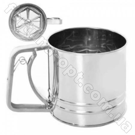 Кружка-сито нержавеющая 500 гр - 0022 ✅ базовая цена 96.14 грн. ✔ Опт ✔ Скидки ✔ Заходите! - Интернет-магазин ✅ Фортуна-опт ✅