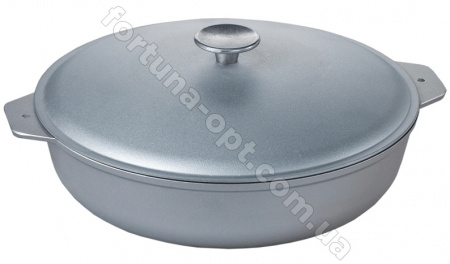 Сковорода TALKo с двумя литыми ручками и крышкой 32 см (D 41321) ✅ базовая цена 775.50 грн. ✔ Опт ✔ Скидки ✔ Заходите! - Интернет-магазин ✅ Фортуна-опт ✅