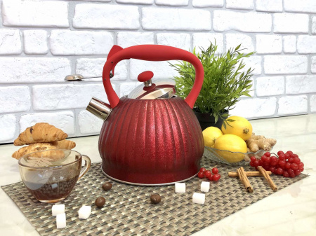 Чайник A-Plus из нержавеющей стали 3 л - 1369 ✅ базовая цена $13.06 ✔ Опт ✔ Скидки ✔ Заходите! - Интернет-магазин ✅ Фортуна-опт ✅