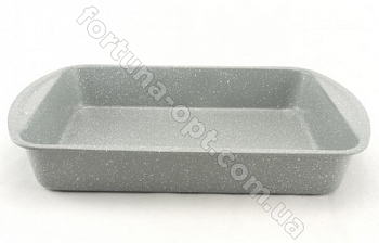 Противень для выпечки с гранитным покрытием A-Plus - 1285 - 40.5х30.5х7 см ➜ Оптом и в розницу ✅ актуальная цена -Интернет магазин ✅ Фортуна ✅