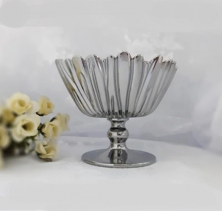 Конфетница из толстого стекла с высокими бортиками на ножке 14*11 см Pasabahce Аврора 95833 ✅ базовая цена 172.20 грн. ✔ Опт ✔ Скидки ✔ Заходите! - Интернет-магазин ✅ Фортуна-опт ✅