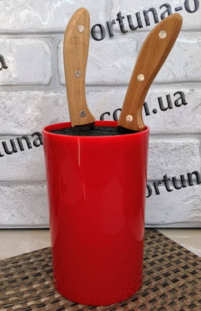 Подставка для ножей Glossy 18х17см R22118 ✅ базовая цена $7.38 ✔ Опт ✔ Скидки ✔ Заходите! - Интернет-магазин ✅ Фортуна-опт ✅